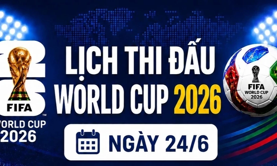 Lịch thi đấu World Cup ng&agrave;y 24/6: Anh, Bồ Đ&agrave;o Nha hướng tới chiến thắng