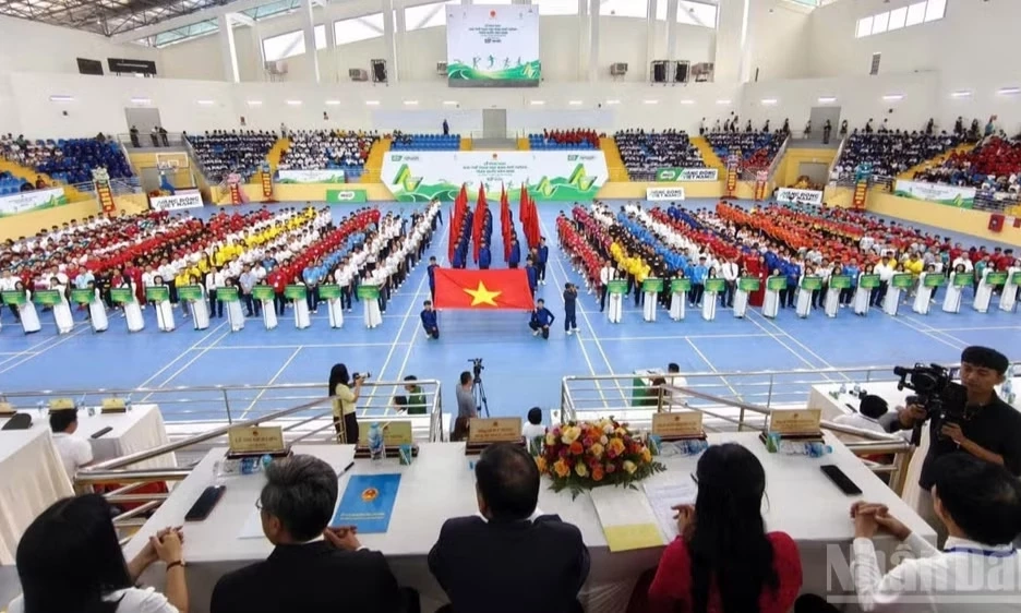 Hơn 2.200 vận động vi&ecirc;n tham gia Giải Thể thao học sinh phổ th&ocirc;ng to&agrave;n quốc tại L&acirc;m Đồng