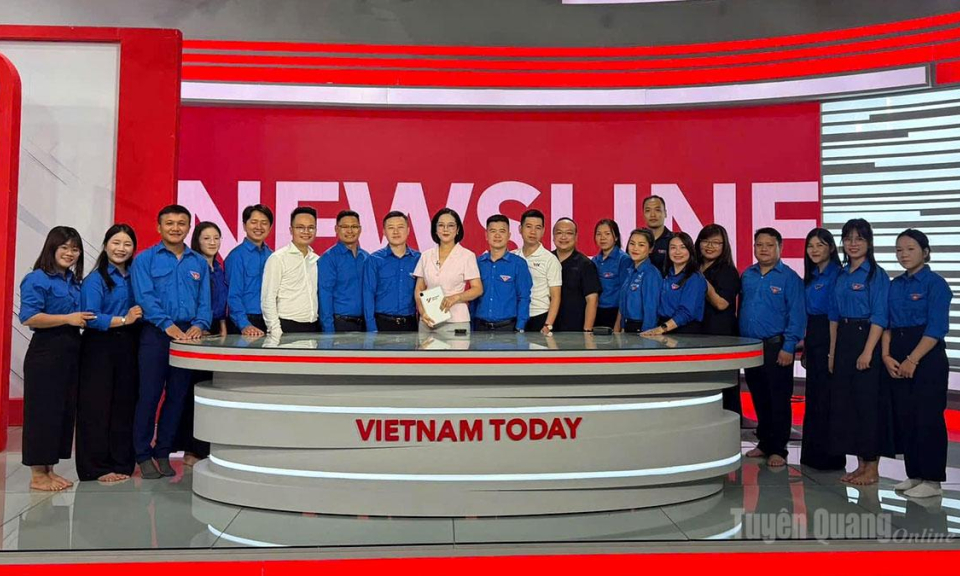 Tuổi trẻ Tuy&ecirc;n Quang giao lưu, trao đổi kinh nghiệm với Đo&agrave;n Thanh ni&ecirc;n Đ&agrave;i Truyền h&igrave;nh Việt Nam