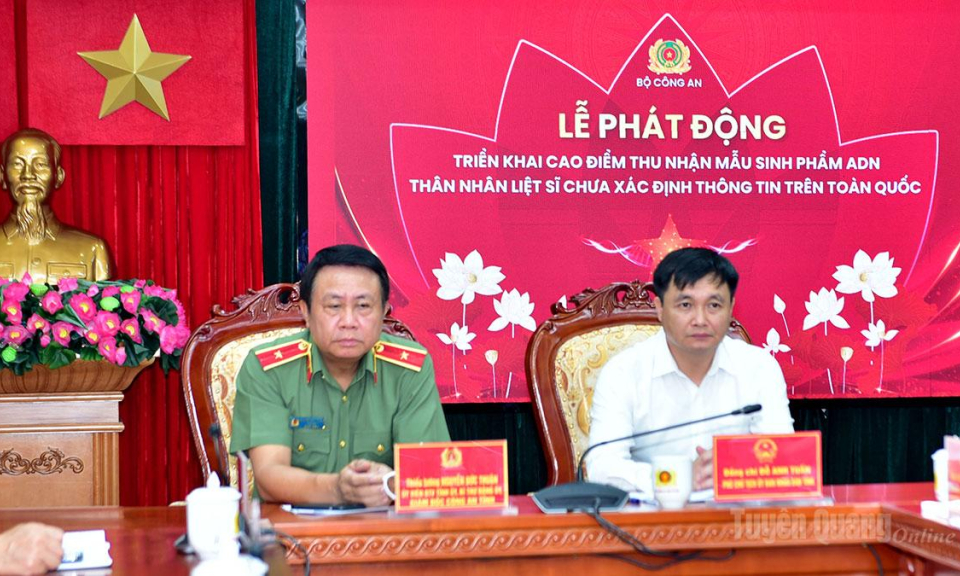 Triển khai cao điểm thu nhận mẫu sinh phẩm ADN th&acirc;n nh&acirc;n liệt sĩ chưa x&aacute;c định th&ocirc;ng tin tr&ecirc;n to&agrave;n quốc