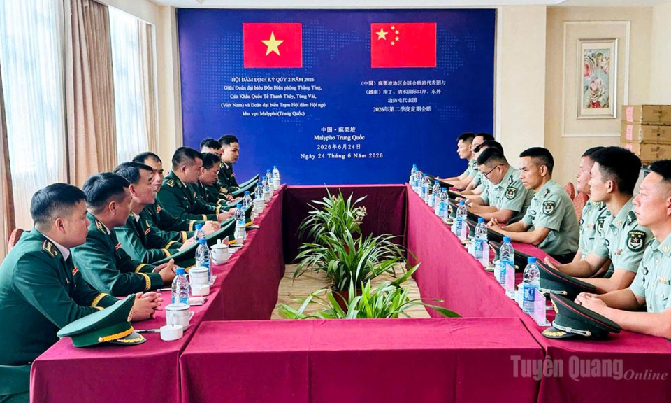 X&acirc;y dựng bi&ecirc;n giới Việt Nam - Trung Quốc h&ograve;a b&igrave;nh, hữu nghị, ổn định, hợp t&aacute;c c&ugrave;ng ph&aacute;t triển