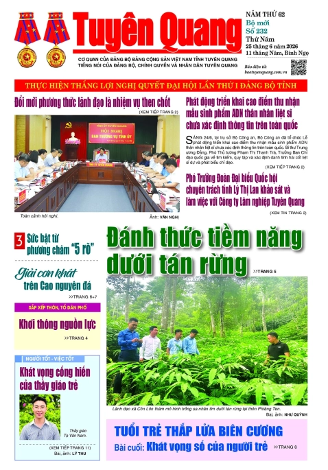 B&aacute;o Tuy&ecirc;n Quang số 232