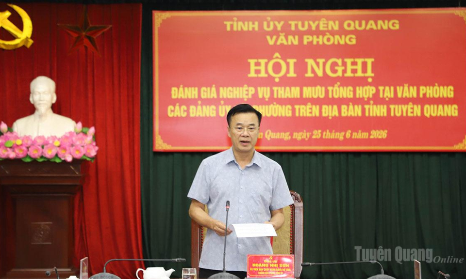 Đ&aacute;nh gi&aacute; nghiệp vụ tham mưu tổng hợp tại Văn ph&ograve;ng Đảng ủy c&aacute;c x&atilde;, phường