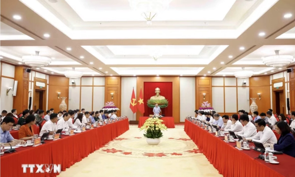 Kết luận của Tổng B&iacute; thư, Chủ tịch nước tại buổi l&agrave;m việc về c&ocirc;ng t&aacute;c chuẩn bị năm học mới