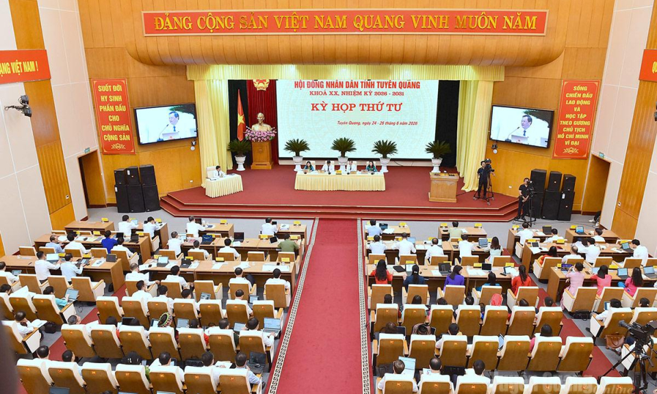 Bế mạc chương tr&igrave;nh Kỳ họp thứ tư HĐND tỉnh kh&oacute;a XX