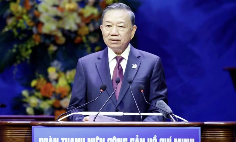 Th&ocirc;ng điệp của Tổng B&iacute; thư, Chủ tịch nước T&ocirc; L&acirc;m khơi dậy tr&aacute;ch nhiệm trong thanh ni&ecirc;n