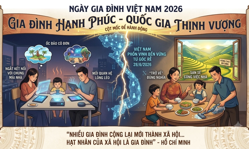 Gia đ&igrave;nh tốt th&igrave; x&atilde; hội mới tốt