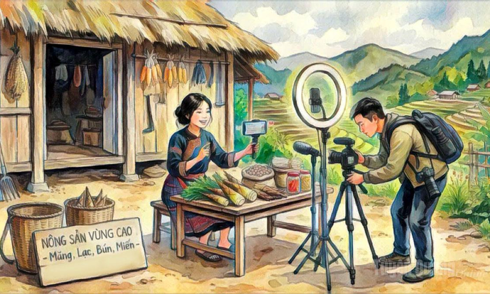 Truyện ngắn: Nh&agrave; b&aacute;o của bản