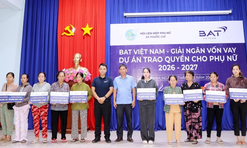 BAT Việt Nam tiếp tục đồng h&agrave;nh c&ugrave;ng phụ nữ v&ugrave;ng bi&ecirc;n giới ph&aacute;t triển kinh tế gia đ&igrave;nh
