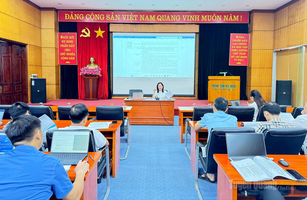 Hội nghị tập huấn nghiệp vụ công tác chuẩn tiếp cận pháp luật năm 2026.