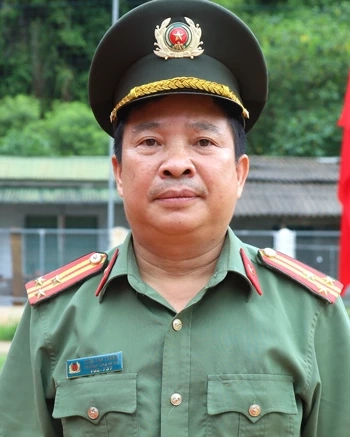 Thượng tá Thèn Văn Thắng, Trưởng Công an xã Xín Mần