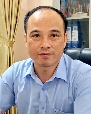 Đồng chí Trần Hải Tuyên, Chi cục trưởng Chi cục Phát triển nông thôn  và quản lý chất lượng, Sở Nông nghiệp và Môi trường