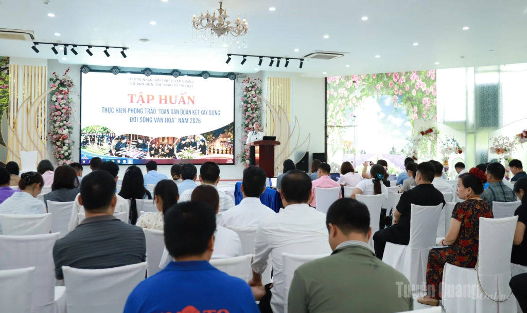 Các học viên tham gia lớp tập huấn.