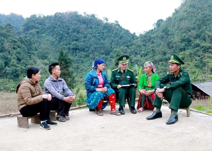 Sơn Vĩ là một trong những xã biên giới xa nhất của tỉnh Tuyên Quang.