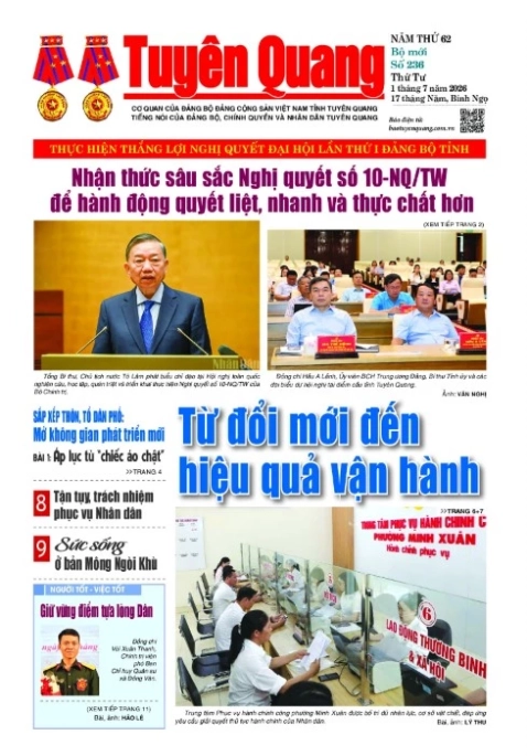 B&aacute;o Tuy&ecirc;n Quang số 236