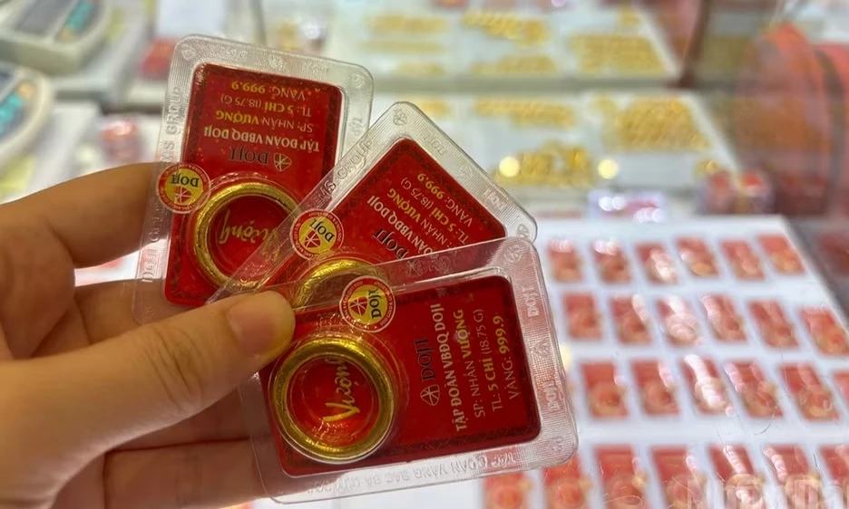 Gi&aacute; v&agrave;ng ng&agrave;y 1/7: V&agrave;ng miếng, v&agrave;ng nhẫn giảm hơn 12 triệu đồng/lượng chỉ sau 1 th&aacute;ng