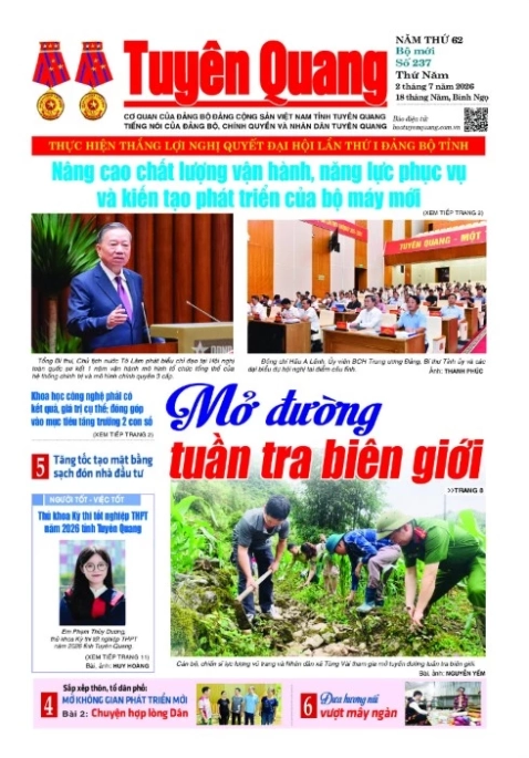 B&aacute;o Tuy&ecirc;n Quang số 237