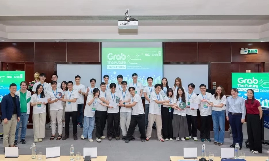 Ba giải ph&aacute;p số của người trẻ được vinh danh tại Grab the Future Hackathon 2026