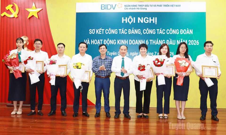 BIDV H&agrave; Giang ho&agrave;n th&agrave;nh vượt kế hoạch lợi nhuận 6 th&aacute;ng đầu năm