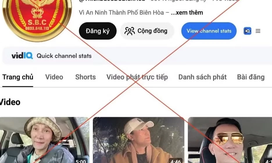 Bắt youtuber &ldquo;Thi&ecirc;n b&aacute;o SBC Bi&ecirc;n H&ograve;a&rdquo; Nguyễn Mạnh Hưng