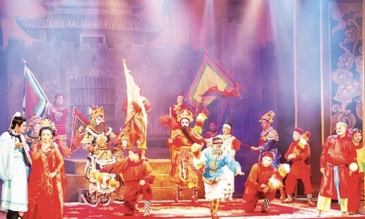 Khi tuồng, ch&egrave;o, cải lương hội tụ tr&ecirc;n s&acirc;n khấu