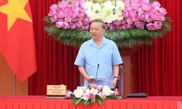 Kết luận của Tổng B&iacute; thư, Chủ tịch nước về c&ocirc;ng t&aacute;c ph&ograve;ng, chống b&atilde;o, lũ, thi&ecirc;n tai cực đoan v&agrave; biến đổi kh&iacute; hậu