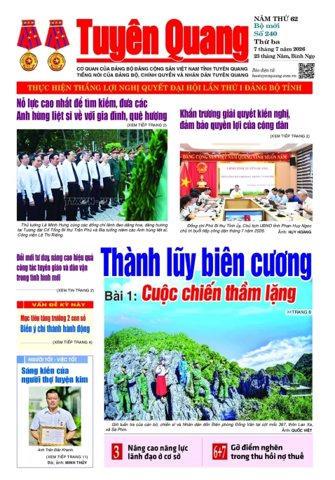 B&aacute;o Tuy&ecirc;n Quang số 240