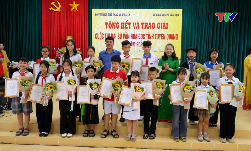 Văn h&oacute;a &ndash; Thể thao &ndash; Du lịch| Tổng kết v&agrave; trao giải Cuộc thi Đại sứ Văn h&oacute;a đọc  tỉnh Tuy&ecirc;n Quang năm 2026