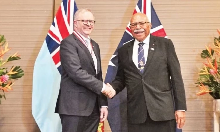 Fiji v&agrave; Australia k&yacute; thỏa thuận li&ecirc;n minh