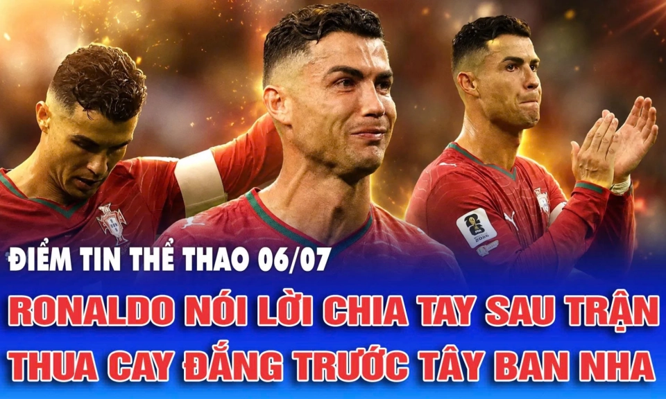 Ronaldo n&oacute;i lời chia tay sau trận thua cay đắng trước T&acirc;y Ban Nha
