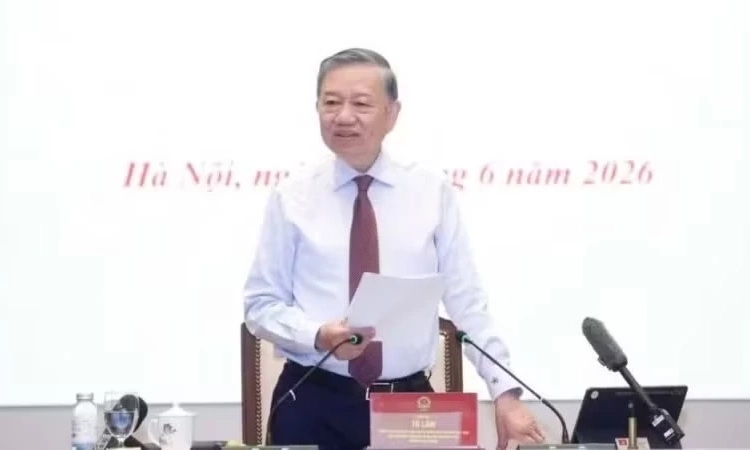 Kết luận của đồng ch&iacute; Tổng B&iacute; thư, Chủ tịch nước T&ocirc; L&acirc;m về ho&agrave;n thiện thể chế v&agrave; thực thi ph&aacute;p luật