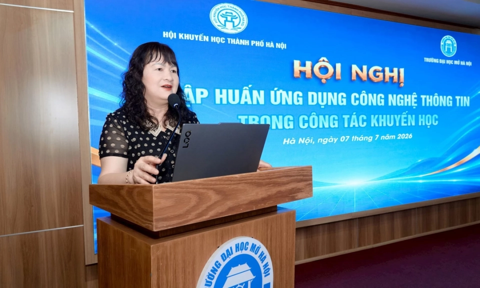 Ứng dụng c&ocirc;ng nghệ v&agrave; AI n&acirc;ng cao hiệu quả c&ocirc;ng t&aacute;c khuyến học