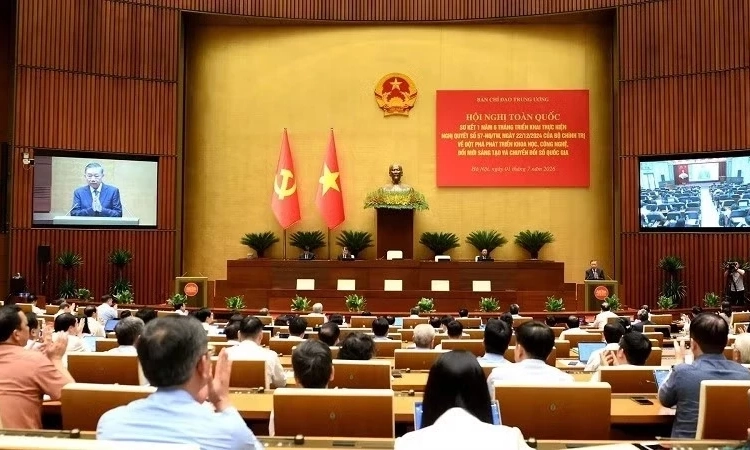 Khơi th&ocirc;ng nguồn lực thể chế để khoa học, c&ocirc;ng nghệ v&agrave; đổi mới s&aacute;ng tạo trở th&agrave;nh động lực bứt ph&aacute;