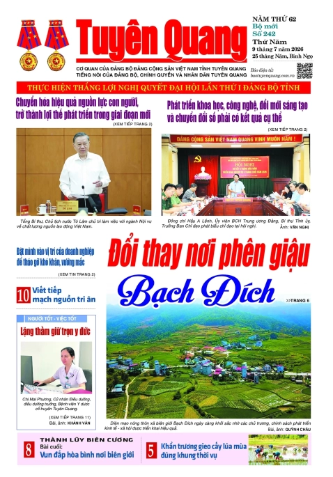 B&aacute;o Tuy&ecirc;n Quang số 242