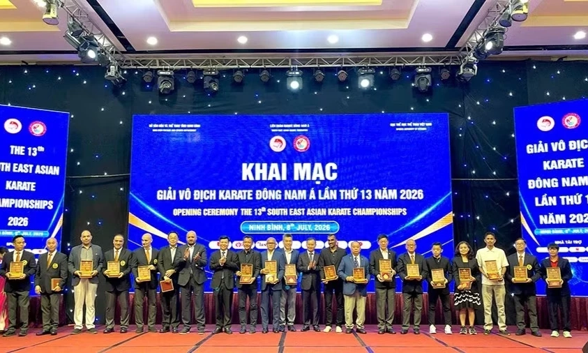 11 quốc gia tham gia Giải v&ocirc; địch Karate Đ&ocirc;ng Nam &Aacute; lần thứ 13 năm 2026