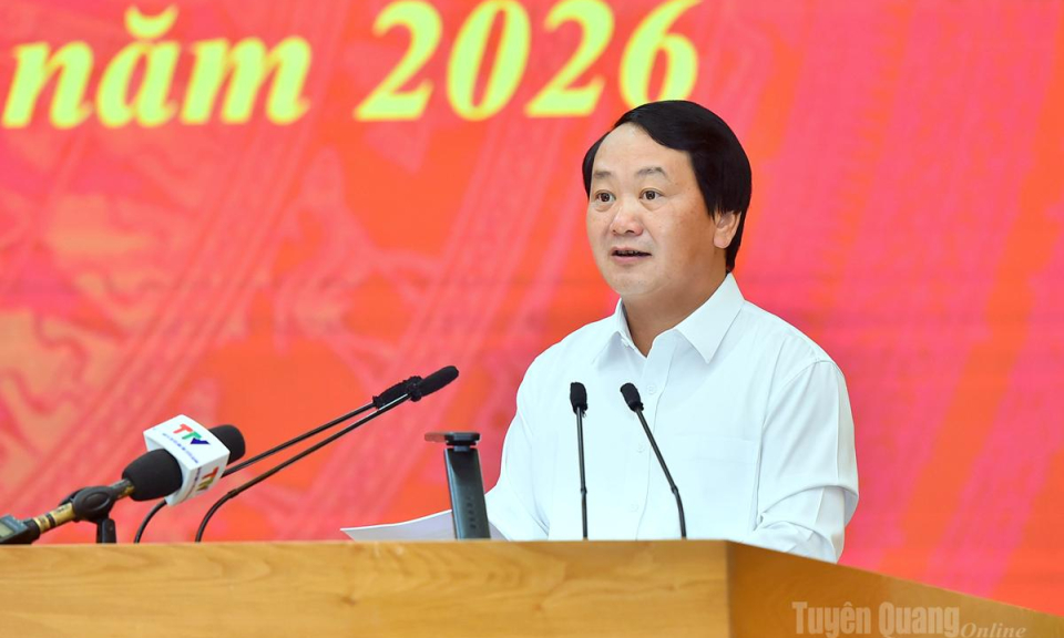 Tập trung th&aacute;o gỡ kh&oacute; khăn, tạo động lực ho&agrave;n th&agrave;nh c&aacute;c mục ti&ecirc;u ph&aacute;t triển năm 2026