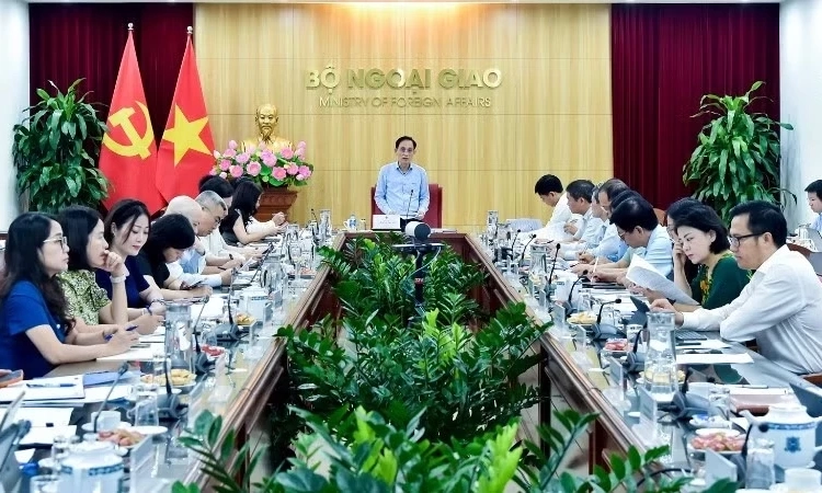 Họp li&ecirc;n ng&agrave;nh về c&ocirc;ng t&aacute;c r&agrave; so&aacute;t, đ&ocirc;n đốc việc thực hiện c&aacute;c cam kết, thỏa thuận quốc tế