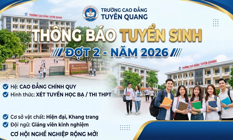 Th&ocirc;ng b&aacute;o tuyển sinh