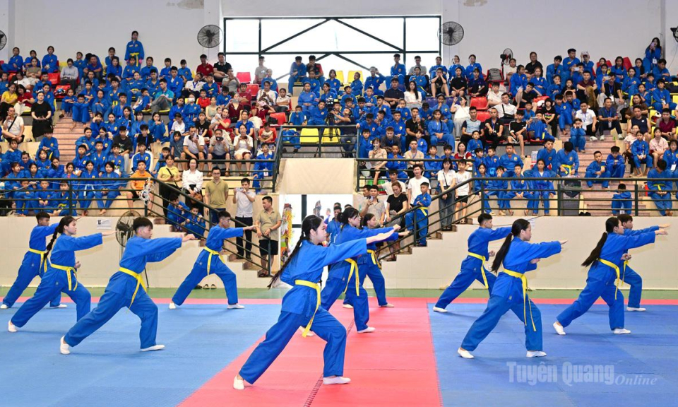Khai mạc Giải Vovinam B&aacute;o v&agrave; ph&aacute;t thanh, truyền h&igrave;nh Tuy&ecirc;n Quang mở rộng lần thứ I năm 2026