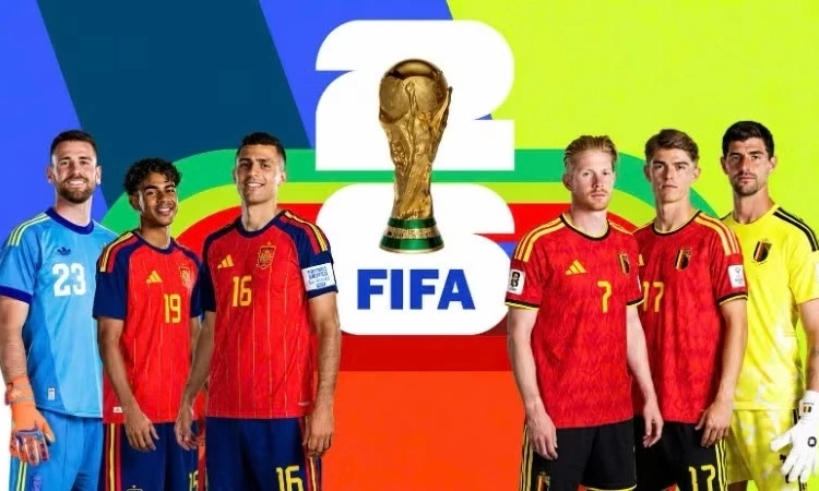 World Cup 2026: T&acirc;y Ban Nha v&agrave; Bỉ chờ cuộc đấu bản lĩnh ở tứ kết