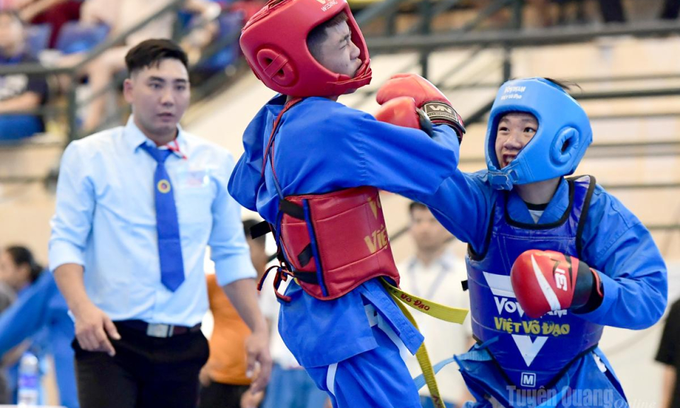 Những cuộc so găng kịch t&iacute;nh tại Giải Vovinam B&aacute;o v&agrave; ph&aacute;t thanh, truyền h&igrave;nh Tuy&ecirc;n Quang mở rộng lần thứ I năm 2026
