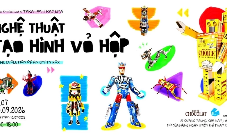 Triển l&atilde;m "Package Craft - nghệ thuật tạo h&igrave;nh vỏ hộp"