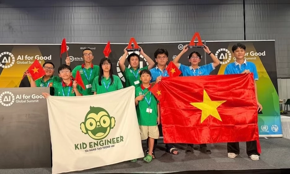 Học sinh Việt Nam gi&agrave;nh hai giải nh&igrave; tại chung kết Robotics to&agrave;n cầu 2026