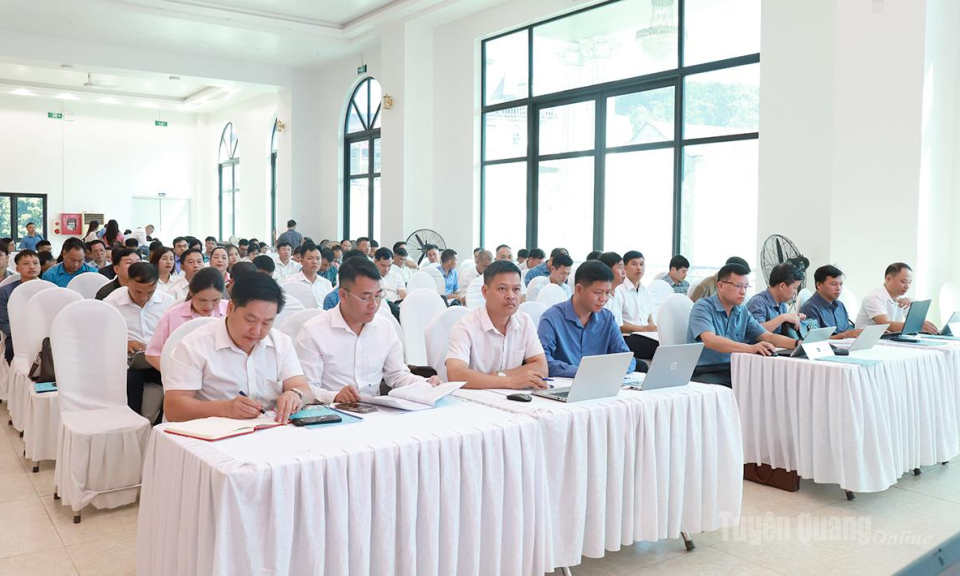 C&aacute;n bộ, c&ocirc;ng chức 69 x&atilde;, phường được tập huấn nghiệp vụ tiếp cận ph&aacute;p luật