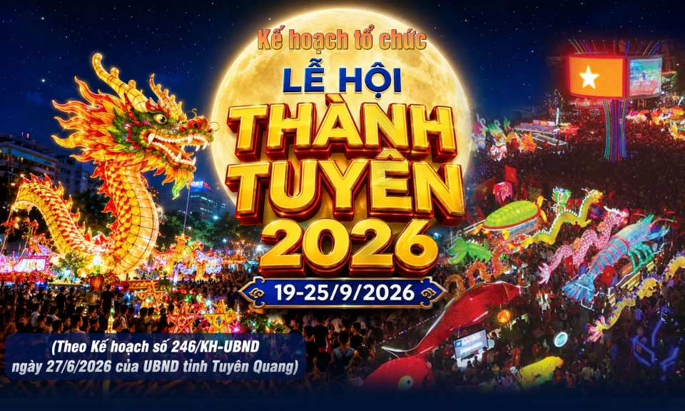 Kế hoạch tổ chức Lễ hội Th&agrave;nh Tuy&ecirc;n năm 2026