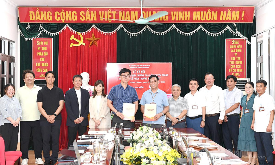 Mở ra cơ hội l&agrave;m việc tại Nhật Bản cho sinh vi&ecirc;n Trường Cao đẳng Tuy&ecirc;n Quang