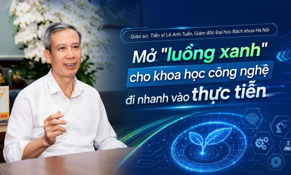 Mở "luồng xanh" cho khoa học c&ocirc;ng nghệ đi nhanh v&agrave;o thực tiễn