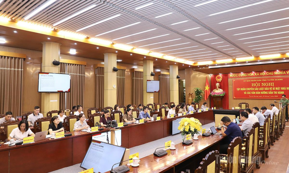 N&acirc;ng cao nhận thức, kiến thức bảo vệ b&iacute; mật nh&agrave; nước
