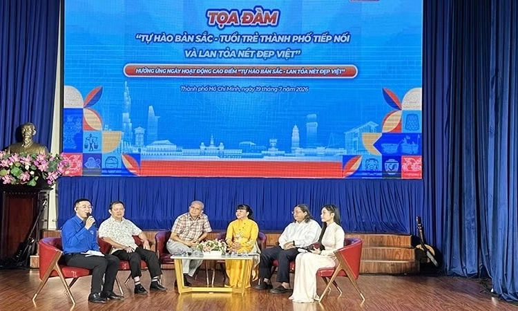 Tuổi trẻ Th&agrave;nh phố Hồ Ch&iacute; Minh tiếp nối v&agrave; lan tỏa n&eacute;t đẹp Việt