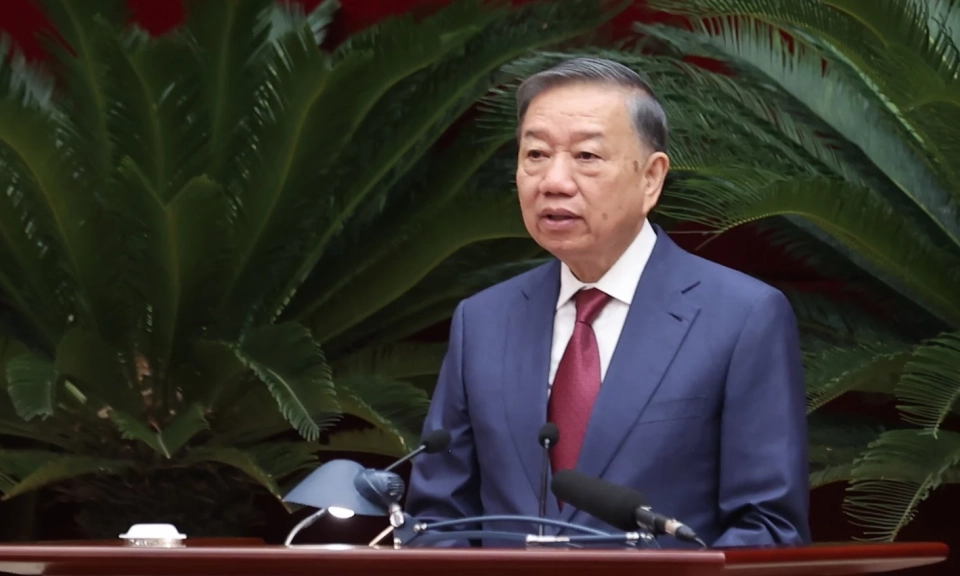 To&agrave;n văn ph&aacute;t biểu Khai mạc Hội nghị Trung ương 3, kho&aacute; XIV của Tổng B&iacute; thư, Chủ tịch nước T&ocirc; L&acirc;m